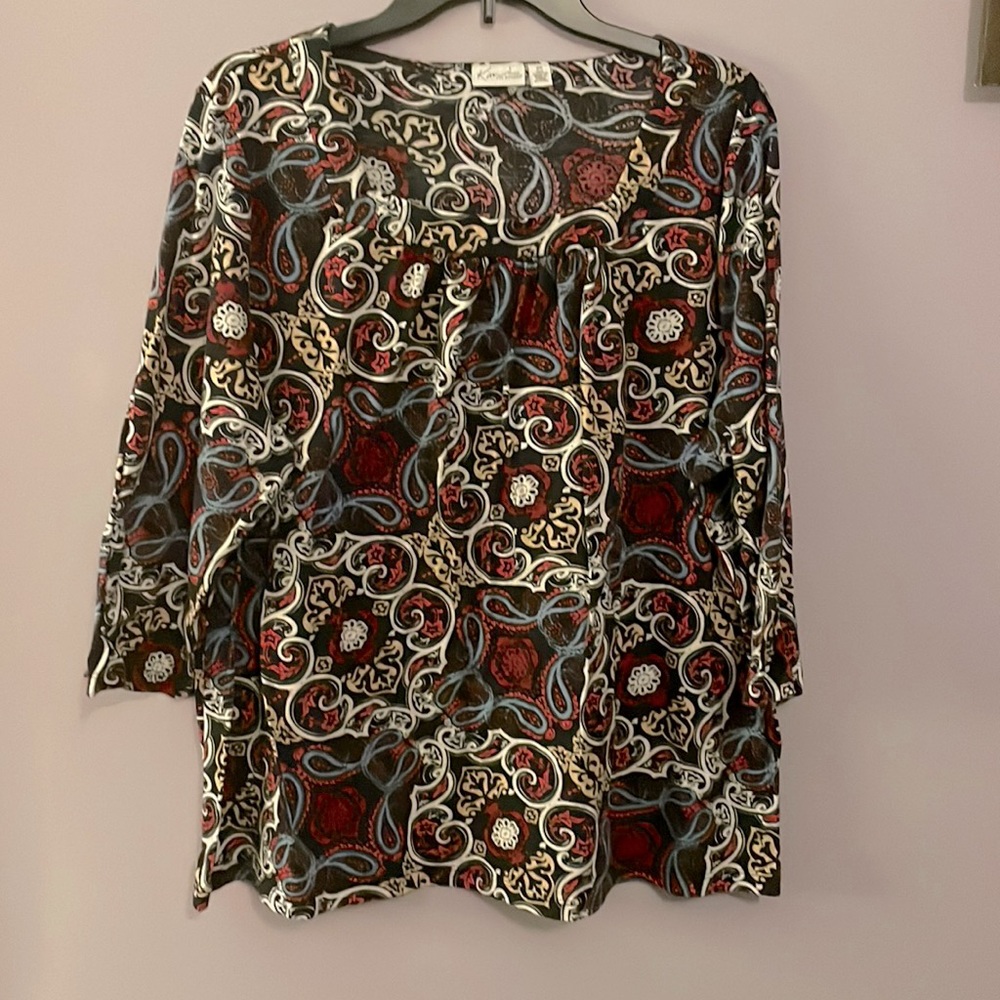 Kim Rogers Women 2X Quarter sleeve